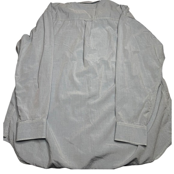 Tommy Bahama Men's 3XT Long Sleeve Button Down Shirt Blue Tencel/Cotton Blend - Picture 5 of 5